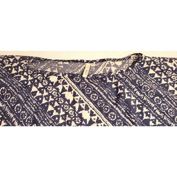 Elan Womens LS Top L Batwing Dolman Elastic Waist Sleeve Ends Boho Y2K FAIRY - Picture 7 of 8